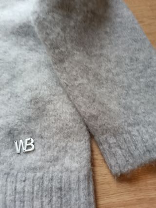 Jersey WRSTBHVR gris hombre
