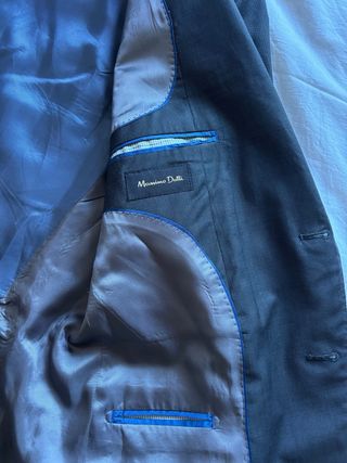 Chaqueta de Traje Gris Hombre