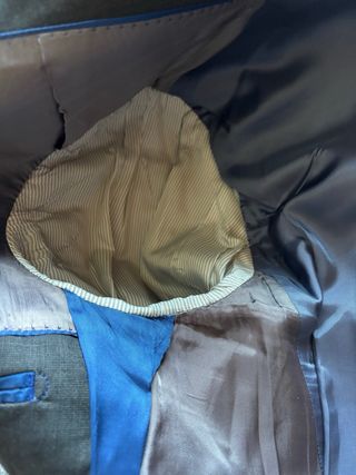 Chaqueta de Traje Gris Hombre