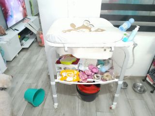 Bañera cambiador para bebé