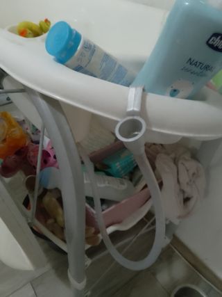 Bañera cambiador para bebé