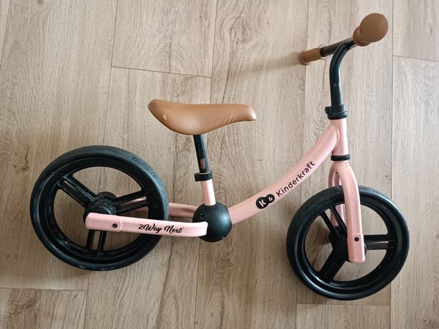 Bicicleta Equilibrio Kinderkraft 2Way Next Rosa de segunda mano