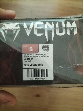 Guantillas MMA Venum Negras