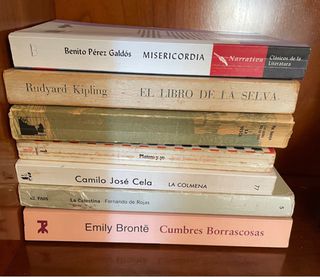 Novelas clásicas. Lote.