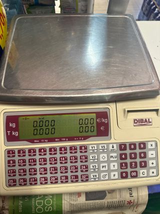 Balanza digital DIBAL para frutas y verduras