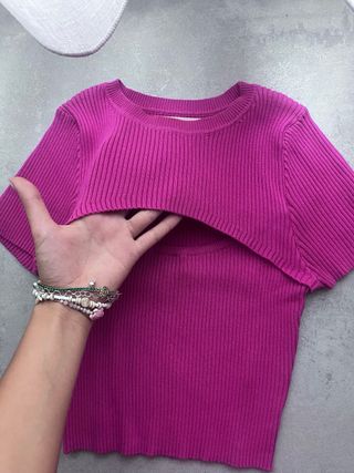 Maglietta fuxia ZEZA
