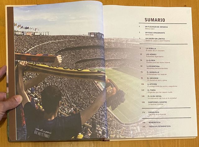 Libro La leyenda del Barça