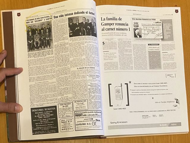 Libro La leyenda del Barça