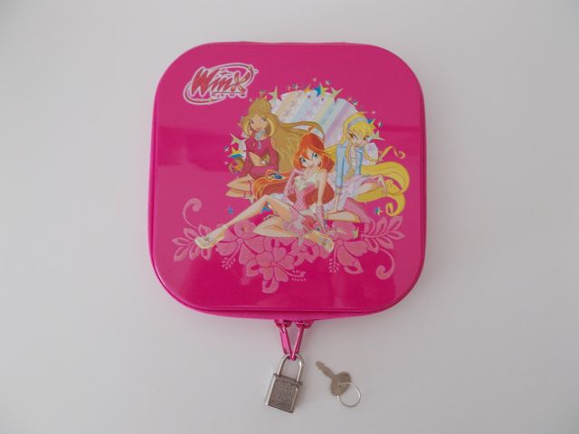 Porta CD Winx Club Metallo