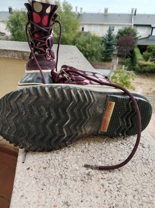 Botas Sorel Invierno Mujer Morado