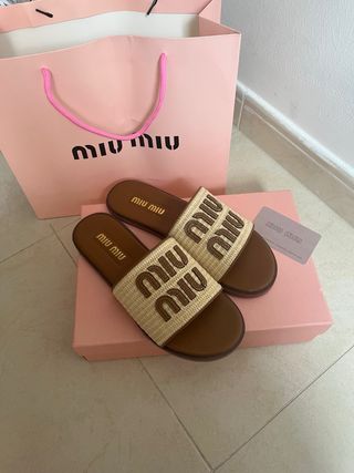 Sandalias Miu Miu 