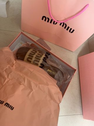 Sandalias Miu Miu 
