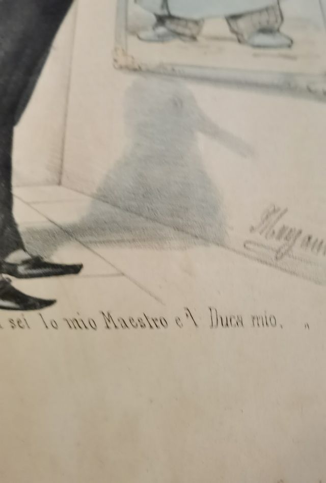 Dibujo litográfico  Firmado Mugamero