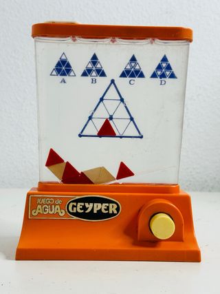 Juego de Agua Geyper Retro Vintage 80s