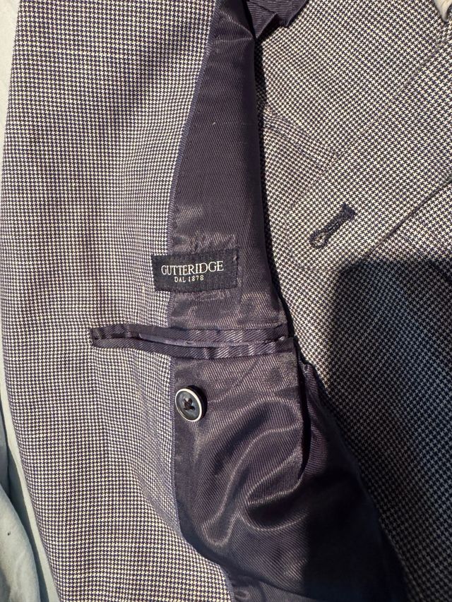 abito blu e bianco Gutteridge