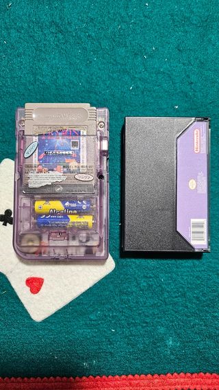 Game Boy Pocket Morado + Tetris