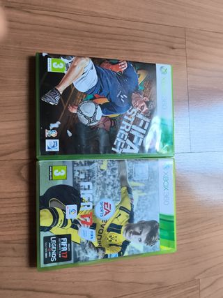 FIFA Street y FIFA 17 Xbox 360