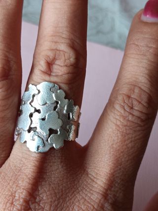 Anillo Tous Plata Original, talla 12