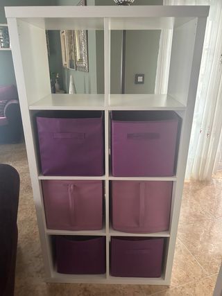 Estantería Kallax 8 huecos Ikea