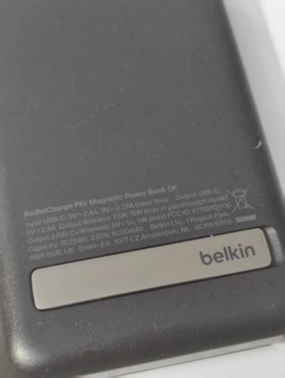 Powerbank Belkin BPD004BTBK 5000 mAh USB-C
