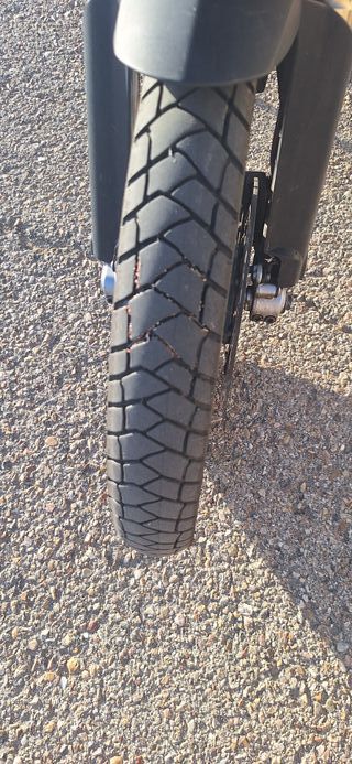 BMW F800GS Roja