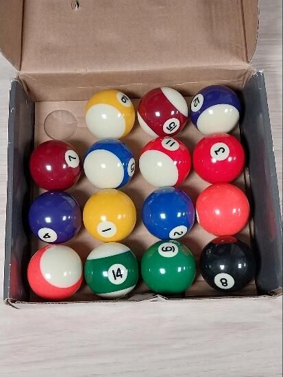Bolas de billar americano (57,2 mm)