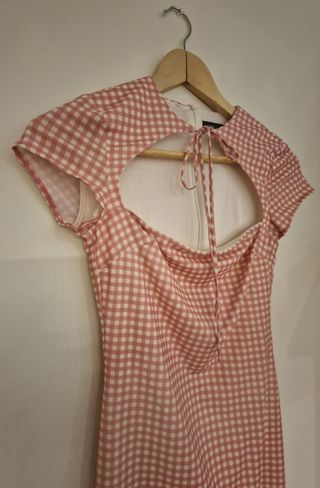 Vestido Zara cuadros vichy 