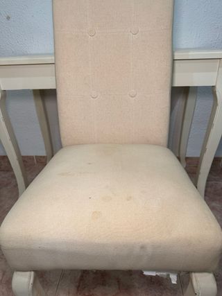 Escritorio y silla beige (Precio rebajado)