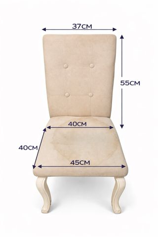 Conjunto mesa + silla estilo vintage (JYSK)