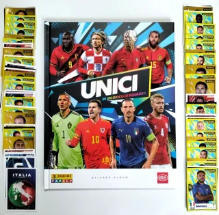Album Panini Unici Italia 2021 + Set Completo