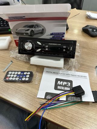 Radio Coche MP3 Bluetooth USB SD MMC