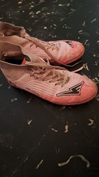 Zapatillas de fútbol sala rosas
