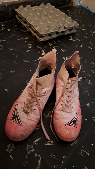 Zapatillas de fútbol sala rosas
