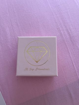 Caja Joya Personalizada acero.