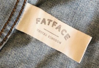Fat Face Jaqueta Jeans Feminina Tam. 10 Azul