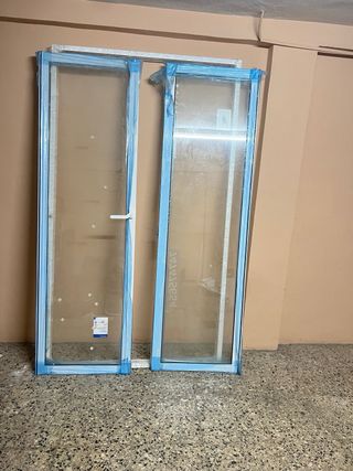 Puerta corredera 2 hojas nueva