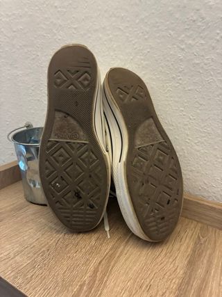 Zapatillas Converse plataforma blancas