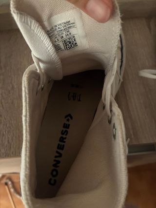 Zapatillas Converse plataforma blancas