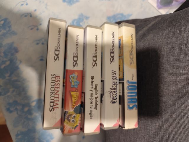 Juegos Nintendo DS: Sudoku, Bob Esponja, Jonas