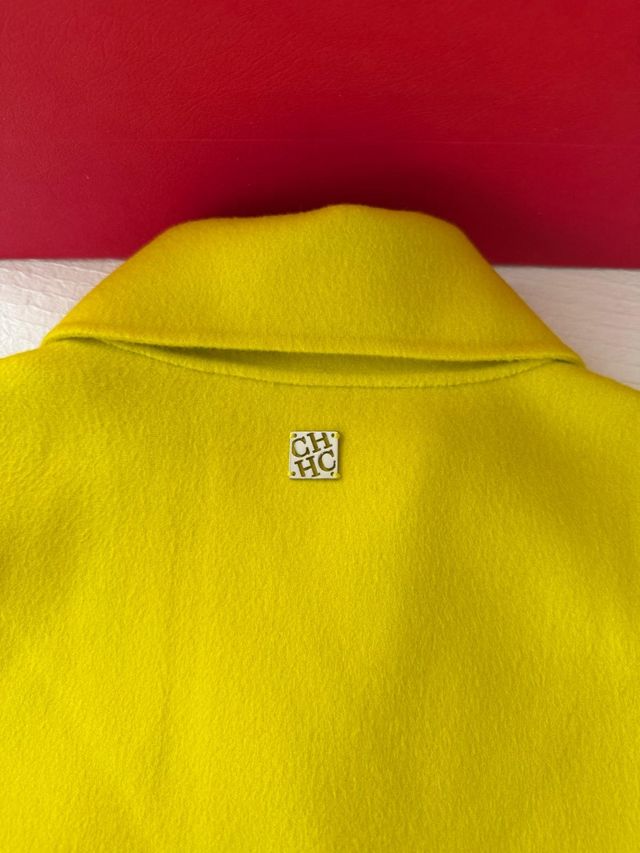 Abrigo Carolina Herrera Amarillo