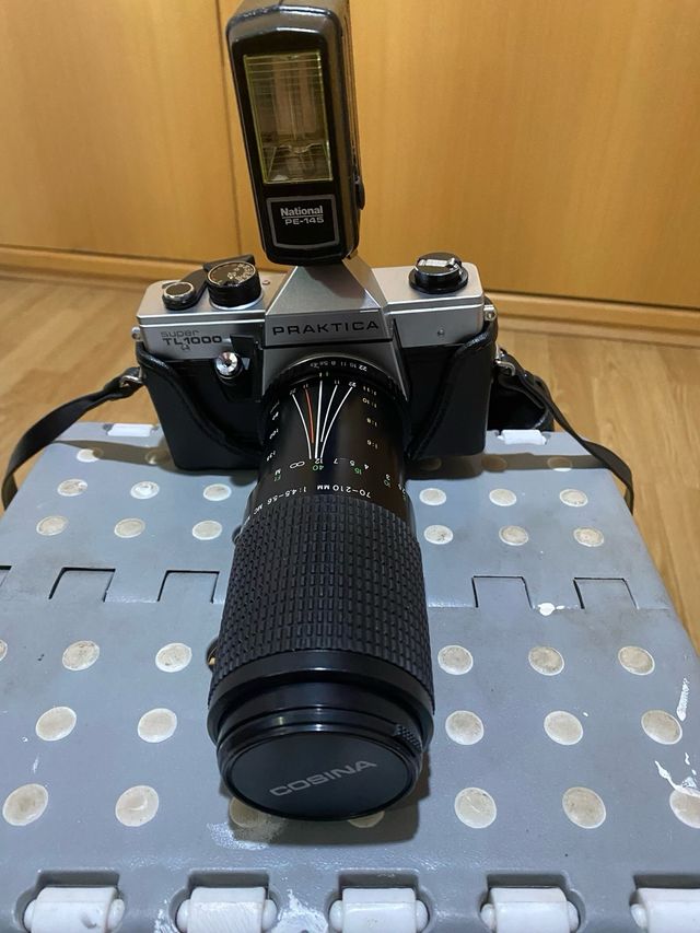 Cámara Praktica TL 1000 Plata/Negra