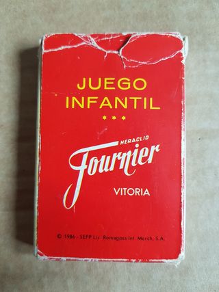 Baraja Cartas Snorkels Fournier 1986