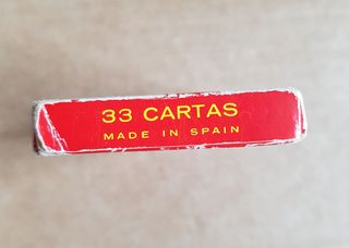Baraja Cartas Snorkels Fournier 1986