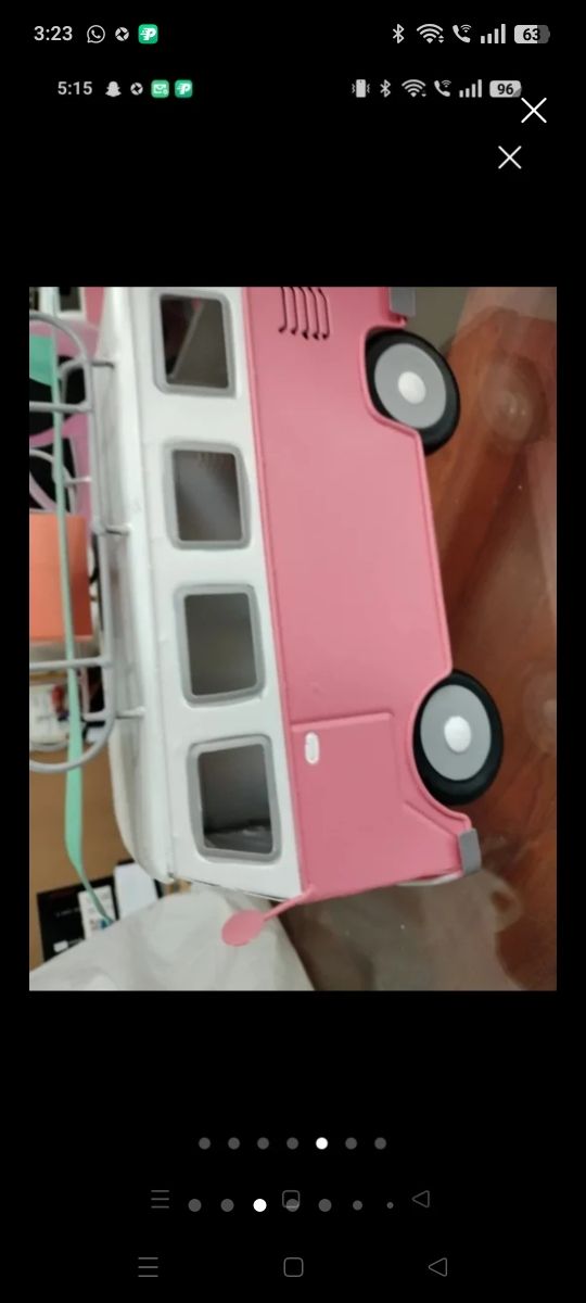 Autobús/Caravana Summer Rosa