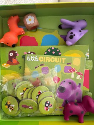 Juegos Djeco Little Circuit y Peces