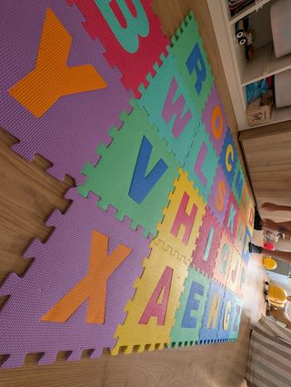 Alfombra Puzzle Infantil Espuma