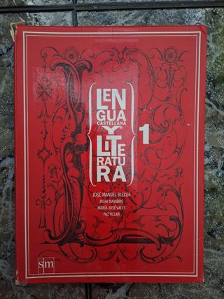 Libro de lengua castellana y literatura de 1º bach