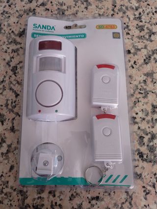 Alarma SANDA a pilas con 2 mandos