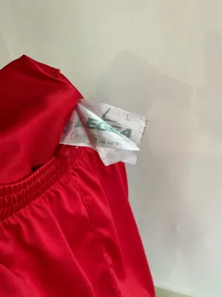Completo sportivo Legea maglia e pantaloncini ross