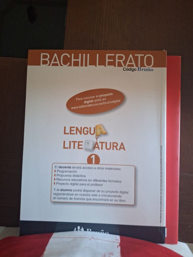Código Bruño Lengua y Literatura 1 Bachillerato